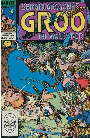 Groo the Wanderer 44 published by Epic with cover art by Sergio Aragonés