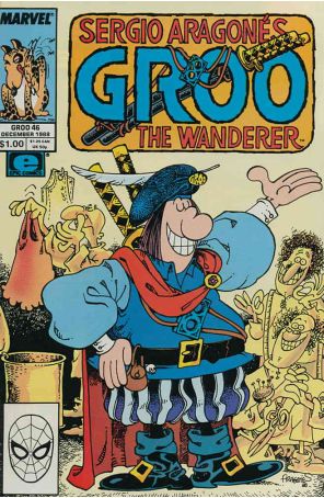 Groo the Wanderer 46 published by Epic with cover art by Sergio Aragonés