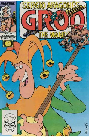 Groo the Wanderer 56 published by Epic with cover art by Sergio Aragonés