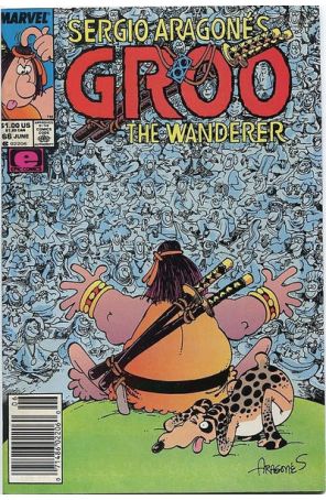 Groo the Wanderer 66 (Newsstand) published by Epic with cover art by Sergio Aragonés