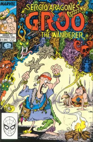 Groo the Wanderer 72 published by Epic with cover art by Sergio Aragonés
