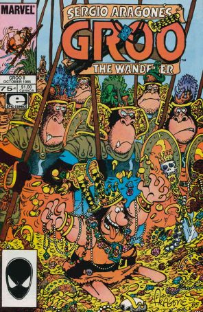 Groo the Wanderer 8 published by Epic with cover art by Sergio Aragonés