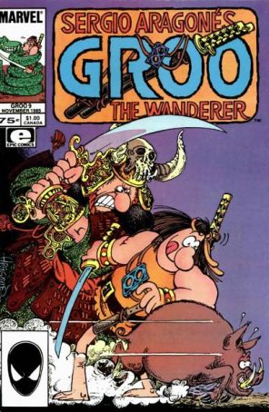 Groo the Wanderer 9 published by Epic with cover art by Sergio Aragonés