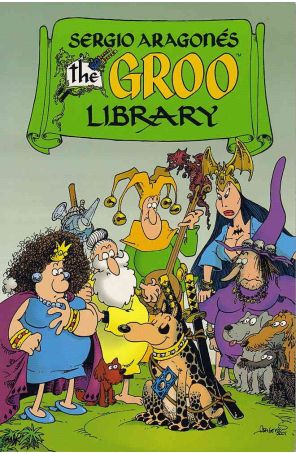 Groo the Wanderer TPB 12 published by Dark Horse with cover art by Sergio Aragonés