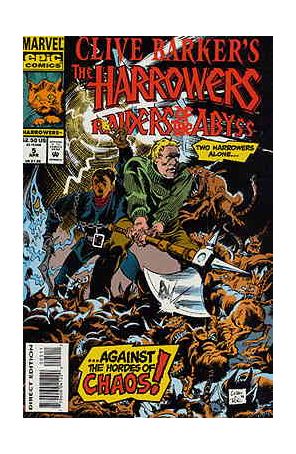 The Harrowers (Clive Barker's) 5 published by Epic with cover art by Gene Colan