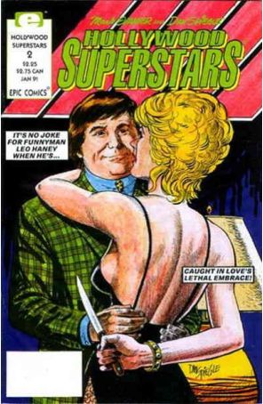 Hollywood Superstars 2 published by Epic with cover art by Dan Spiegle