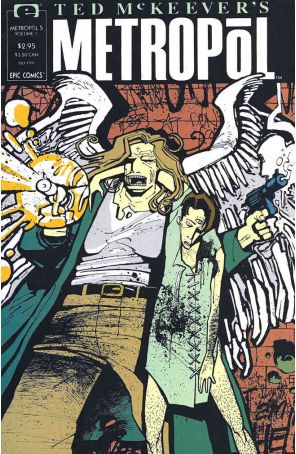 Metropol (Ted McKeever's) 5 published by Epic with cover art by Ted McKeever
