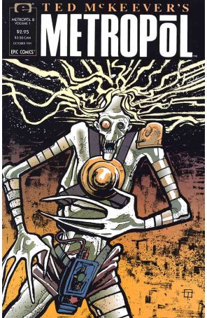 Metropol (Ted McKeever's) 8 published by Epic with cover art by Ted McKeever