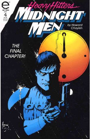 Midnight Men 4 published by Epic with cover art by Howard Chaykin