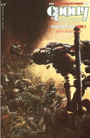 New Adventures of Cholly and Flytrap: Till Death Do Us Part 2 published by Epic with cover art by Arthur Suydam