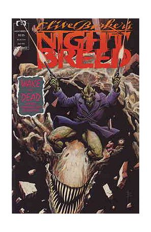 Night Breed (Clive Barker's) 10 published by Epic with cover art by Bret Blevins