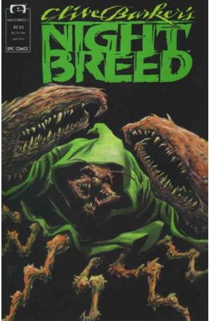 Night Breed (Clive Barker's) 7 published by Epic with cover art by Bret Blevins