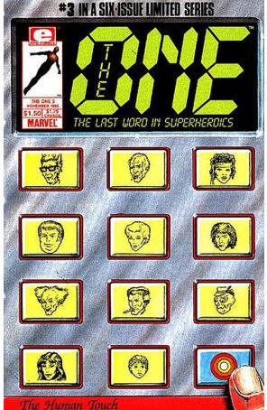 The One 3 published by Epic with cover art by Rick Veitch