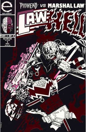 Pinhead vs. Marshal Law: Law in Hell 1 published by Epic