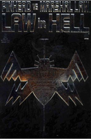 Pinhead vs. Marshal Law: Law in Hell 2 published by Epic with cover art by Kevin O’Neill