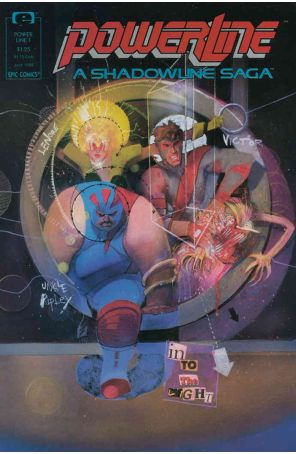 Power Line 1 published by Epic with cover art by Bill Sienkiewicz