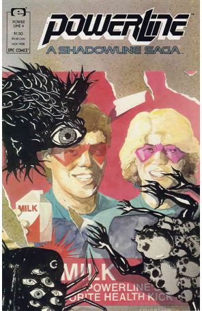 Power Line 4 published by Epic with cover art by Mark Chiarello