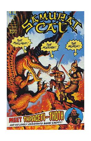 Samurai Cat 2 published by Epic with cover art by Mark Rogers