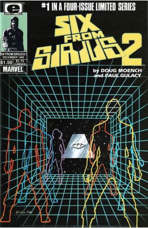 Six From Sirius 2 1 published by Epic with cover art by Paul Gulacy