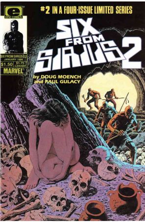 Six From Sirius 2 2 published by Epic with cover art by Paul Gulacy