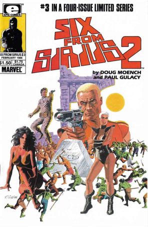 Six From Sirius 2 3 published by Epic with cover art by Paul Gulacy