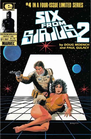 Six From Sirius 2 4 published by Epic with cover art by Paul Gulacy