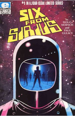 Six From Sirius 1 published by Epic with cover art by Paul Gulacy