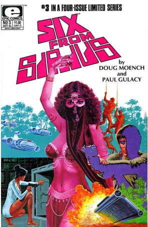 Six From Sirius 3 published by Epic with cover art by Paul Gulacy