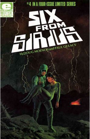 Six From Sirius 4 published by Epic with cover art by Paul Gulacy