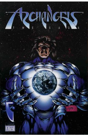 Archangels: The Saga 1 published by Eternal with cover art by Andy Orjuela