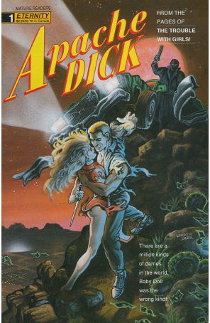 Apache Dick 1 published by Eternity with cover art by Madman