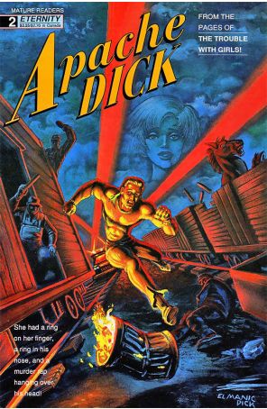 Apache Dick 2 published by Eternity with cover art by Madman