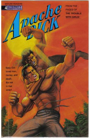 Apache Dick 4 published by Eternity with cover art by Madman