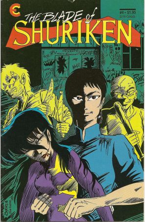 Blade of Shuriken 4 published by Eternity with cover art by Reggie Byers