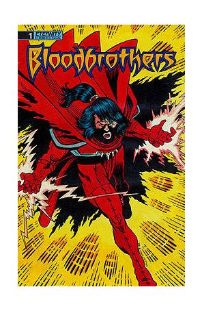 Bloodbrothers 1 published by Eternity with cover art by Jim Valentino