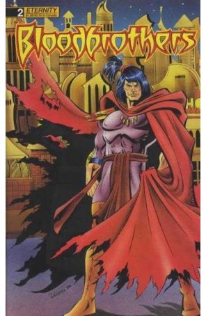 Bloodbrothers 2 published by Eternity with cover art by Jim Valentino