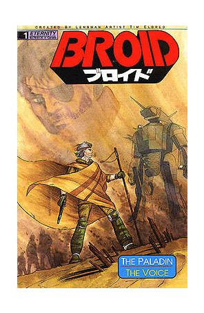 Broid 1 published by Eternity with cover art by Sandy Schreiber