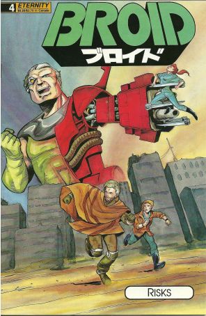 Broid 4 published by Eternity with cover art by Tim Eldred