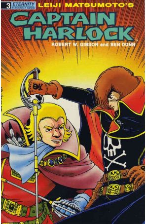 Captain Harlock 3 published by Eternity with cover art by Ben Dunn