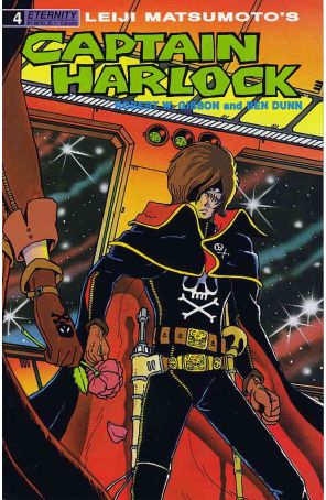 Captain Harlock 4 published by Eternity with cover art by Ben Dunn