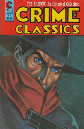 Crime Classics 1 published by Eternity with cover art by Vernon Greene