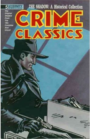 Crime Classics 5 published by Eternity with cover art by Vernon Greene