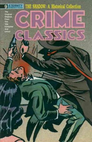 Crime Classics 9 published by Eternity with cover art by Vernon Greene