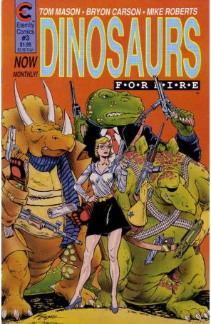 Dinosaurs For Hire (Eternity) 3 published by Eternity with cover art by Scott Bieser