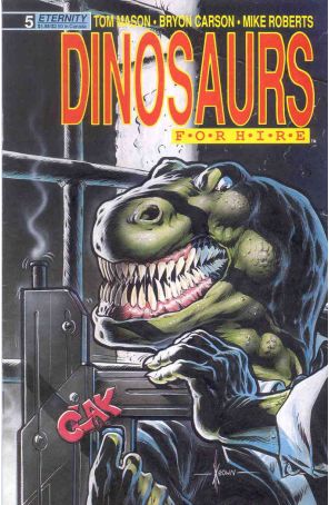 Dinosaurs For Hire (Eternity) 5 published by Eternity with cover art by Dale Keown