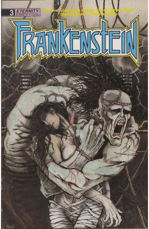 Frankenstein (Eternity) 3 published by Eternity with cover art by Brooks Hagan