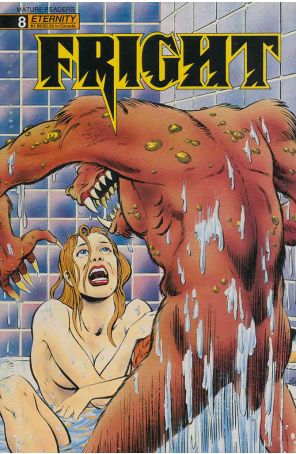 Fright (Eternity) 8 published by Eternity with cover art by Scott Bieser