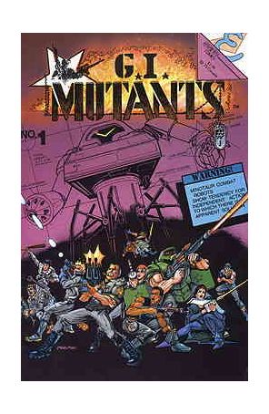 G.I. Mutants 1 published by Eternity with cover art by Madman