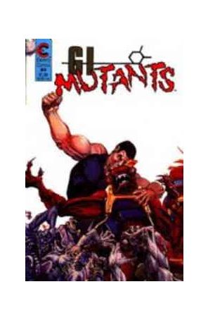 G.I. Mutants 4 published by Eternity with cover art by Rurik Tyler