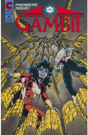 Gambit (1st Series) 1 published by Eternity with cover art by Scott Bieser